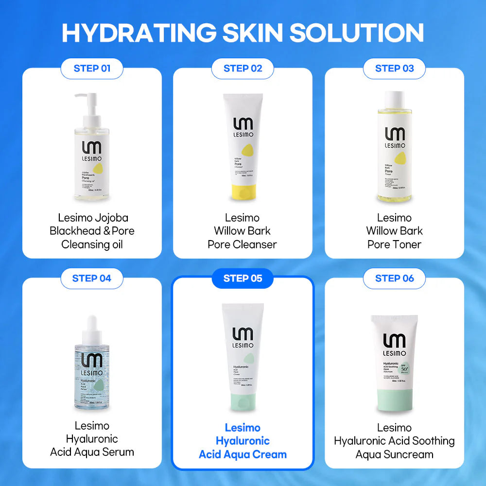 Lesimo Hyaluronic Acid Aqua Cream image 9