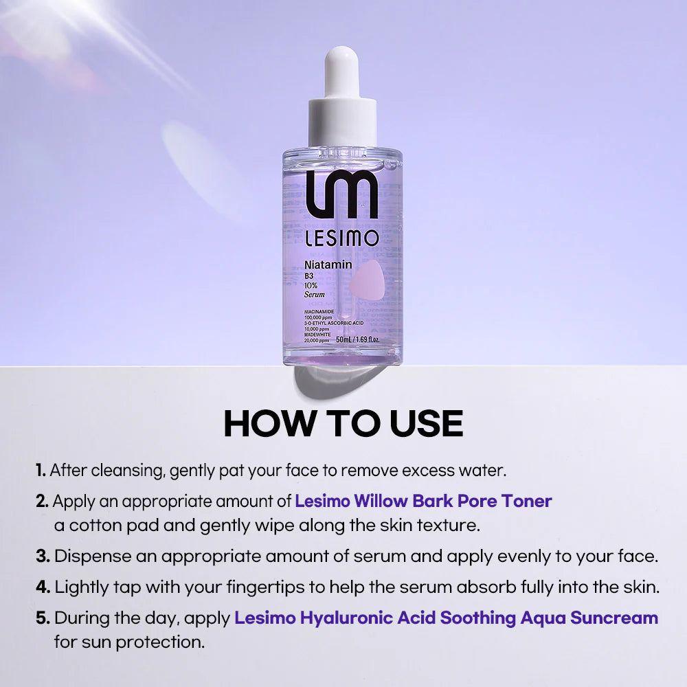 Lesimo Niatamin B3 10% Serum image 3