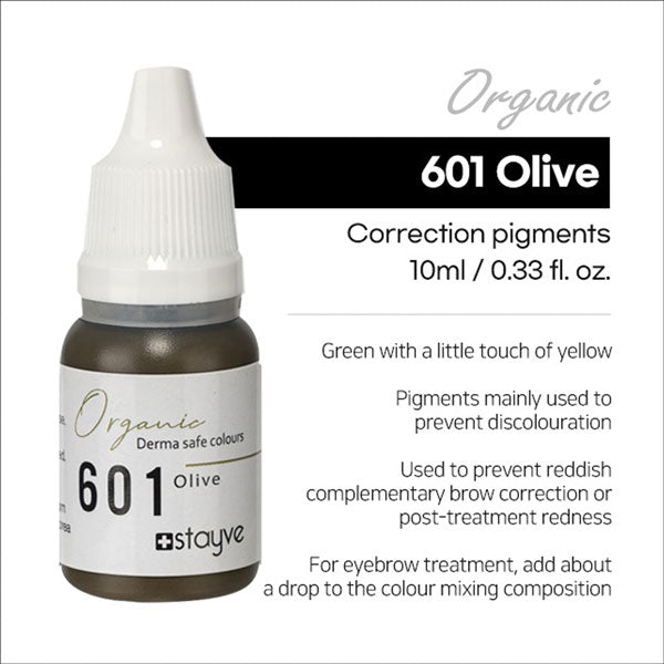 Stayve Organic Pigment - Correction - 601 Olive image 1