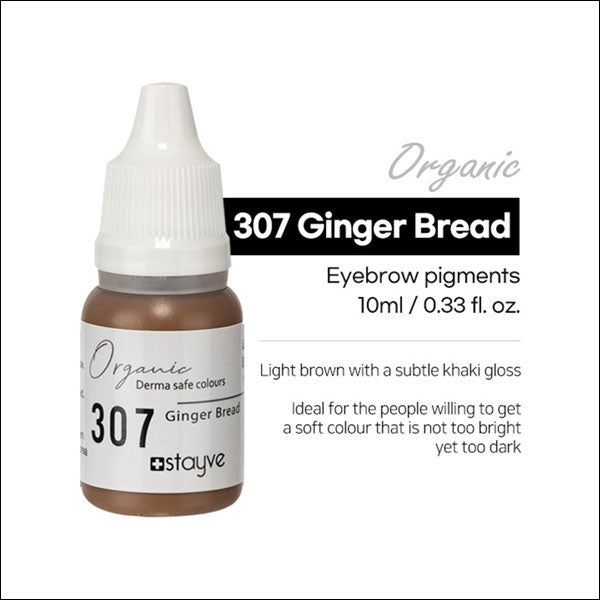 Stayve Organic Pigment - Eyebrow - 307 Ginger Bread image 1