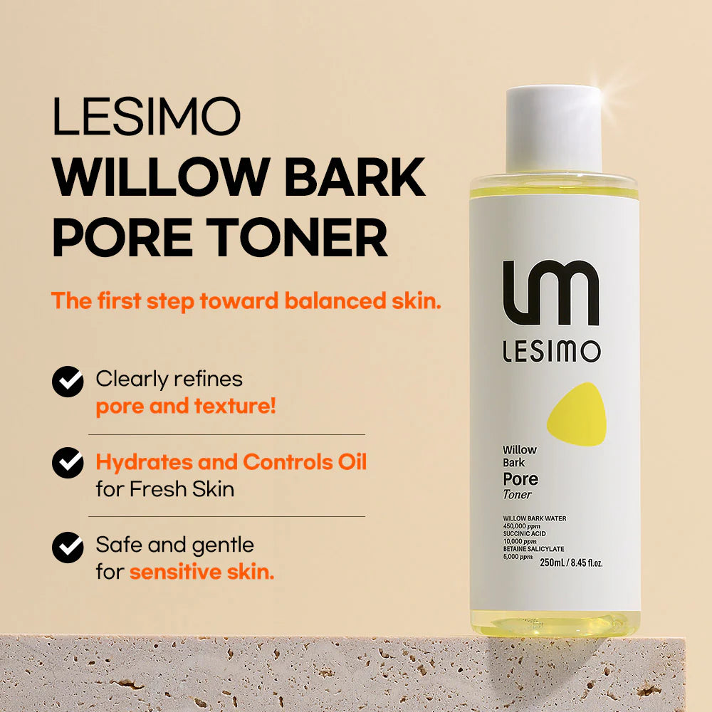 Lesimo Willow Bark Pore Toner image 9