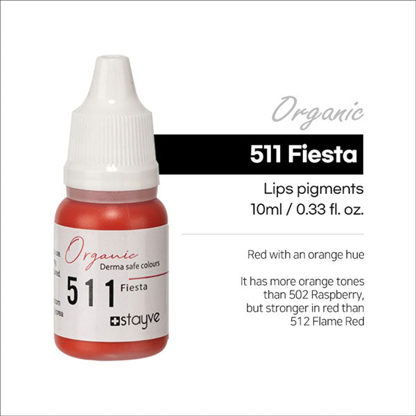 Stayve Organic Pigment - Lips - 511 Fiesta image 1