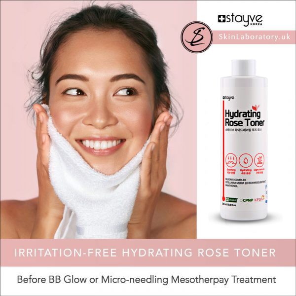Stayve pre facial treatment - Mild Cleansing Milk & Hydrating Rose Toner image 3