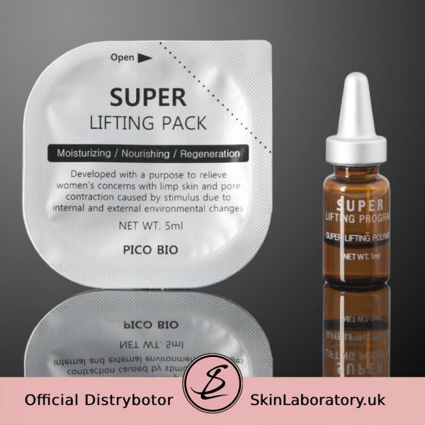 PicoBio PEPPLUS+ SUPER SkinCare Lifting Program - 10 treatments & wrinkle cream image 6