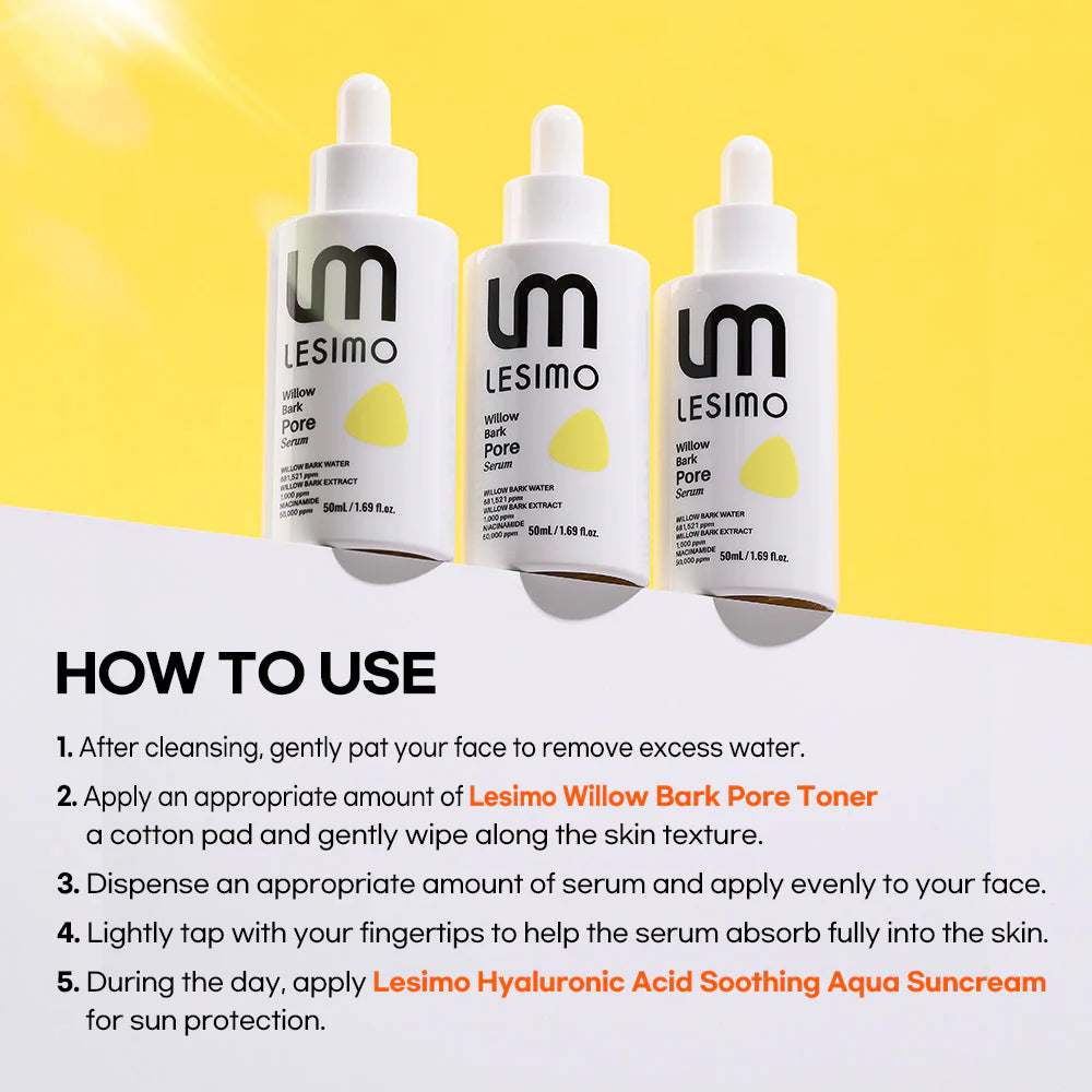 Lesimo Willow Bark Pore Serum image 2