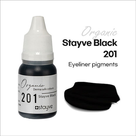 Stayve Organic Pigment - Eyeliner - 201 Black image 0