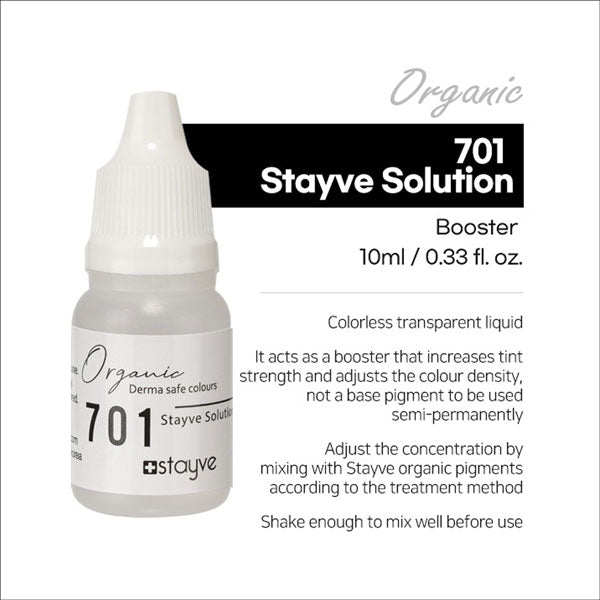 Stayve Organic Pigment - Booster - 701 Solution image 1