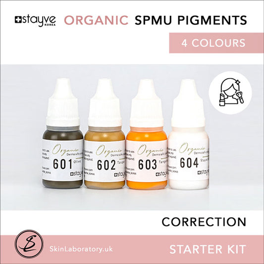 Stayve Organic SPMU Correction Pigments - Starter Kit - 4 colours image 0