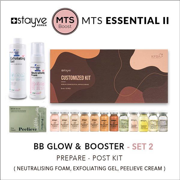 Stayve ESSENTIAL BB GLOW-BOOSTER SET 2 & prep-post kit image 0