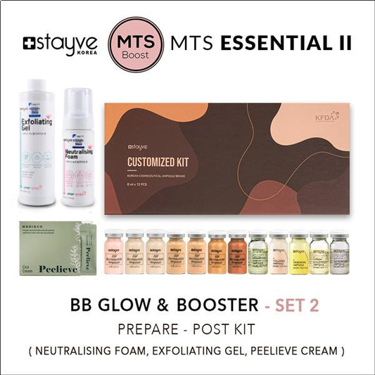 Stayve ESSENTIAL BB GLOW-BOOSTER SET 2 & prep-post kit image 0