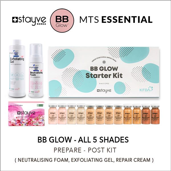 Stayve ESSENTIAL BB GLOW SET & prep-post kit image 0