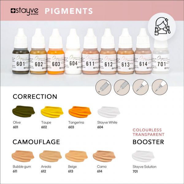 Stayve Organic SPMU Pigments - Starter Kit - all 29 colours image 3