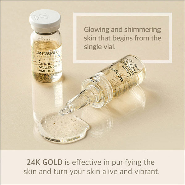 Stayve Booster Serum - Citron & Calendula Ampoule image 1