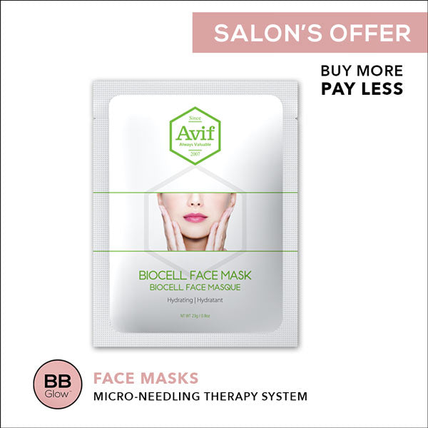 Avif Biocell Face Hydrating Mask - 100% natural coconut water
