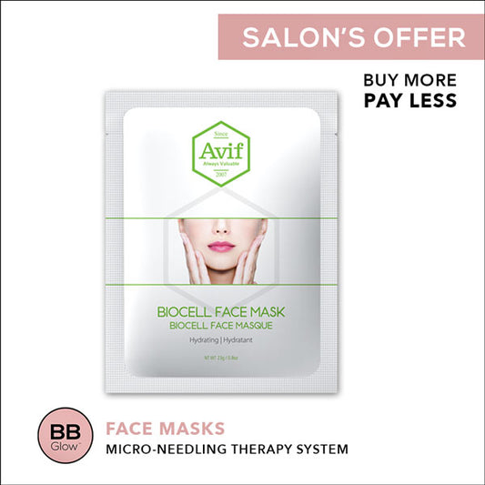 Avif Biocell Face Hydrating Mask - 100% natural coconut water