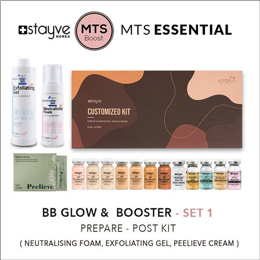 Stayve ESSENTIAL BB GLOW-BOOSTER SET & prep-post kit image 0