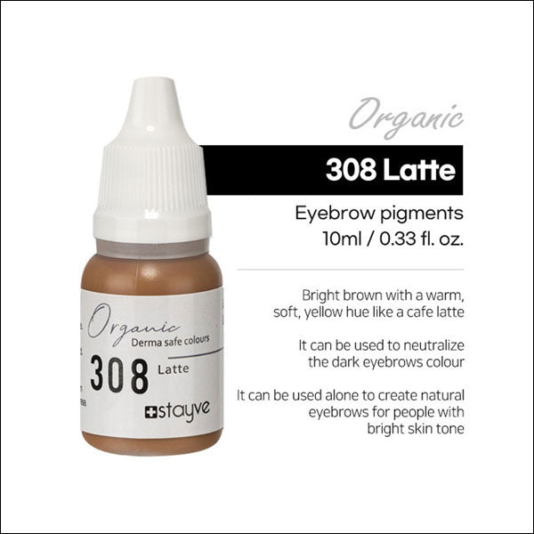 Stayve Organic Pigment - Eyebrow - 308 Latte image 1