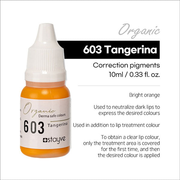 Stayve Organic Pigment - Correction - 603 Tangerina image 1