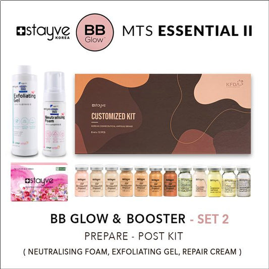 Stayve ESSENTIAL BB GLOW-BOOSTER SET 2 & prep-post kit image 0