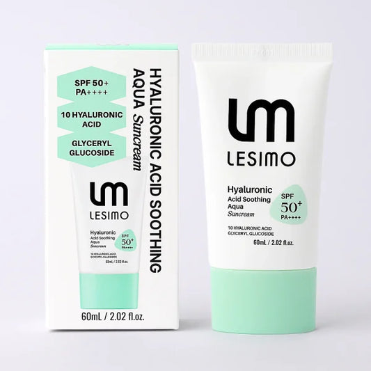 Lesimo Hyaluronic Acid Soothing Aqua Suncream SPF 50+, PA+ image 0