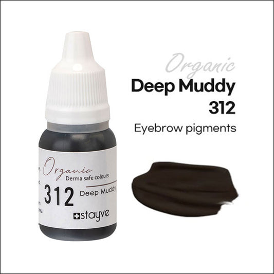 Stayve Organic Pigment - Eyebrow - 312 Deep Muddy image 0